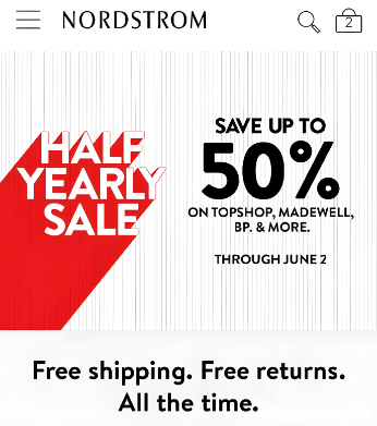 Nordstrom2025全年折扣时间表整理